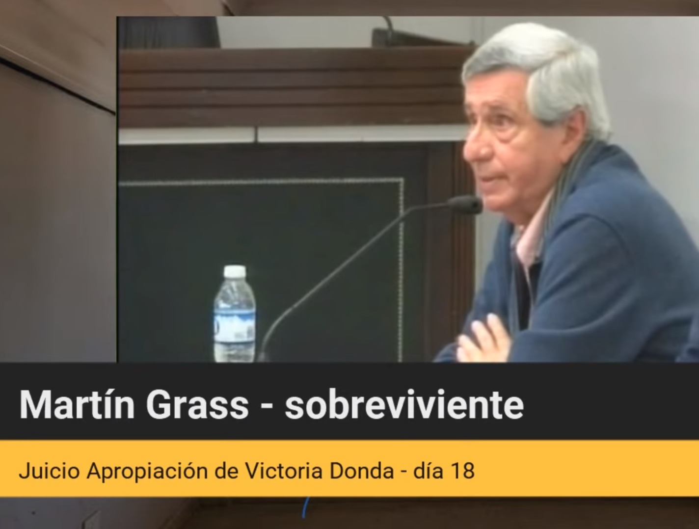 “Donda era un hombre de autoridad dentro del grupo operativo”