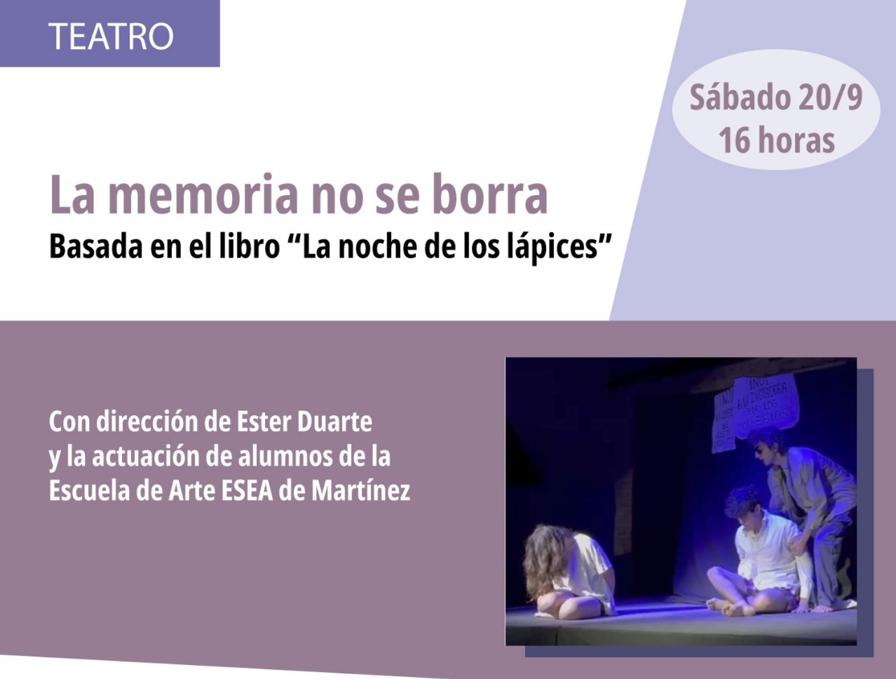 Presentamos La memoria no se borra, en Casa por la Identidad